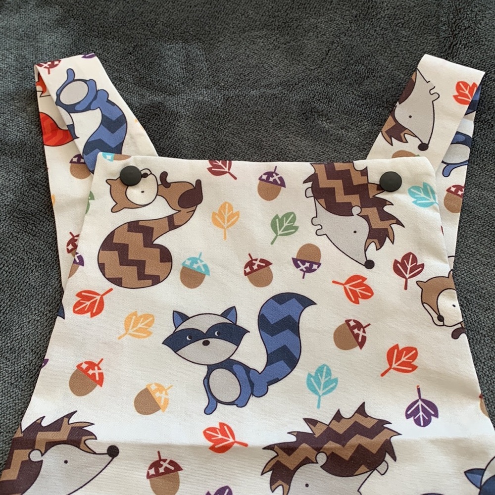 NWOT-Woodland animals romper